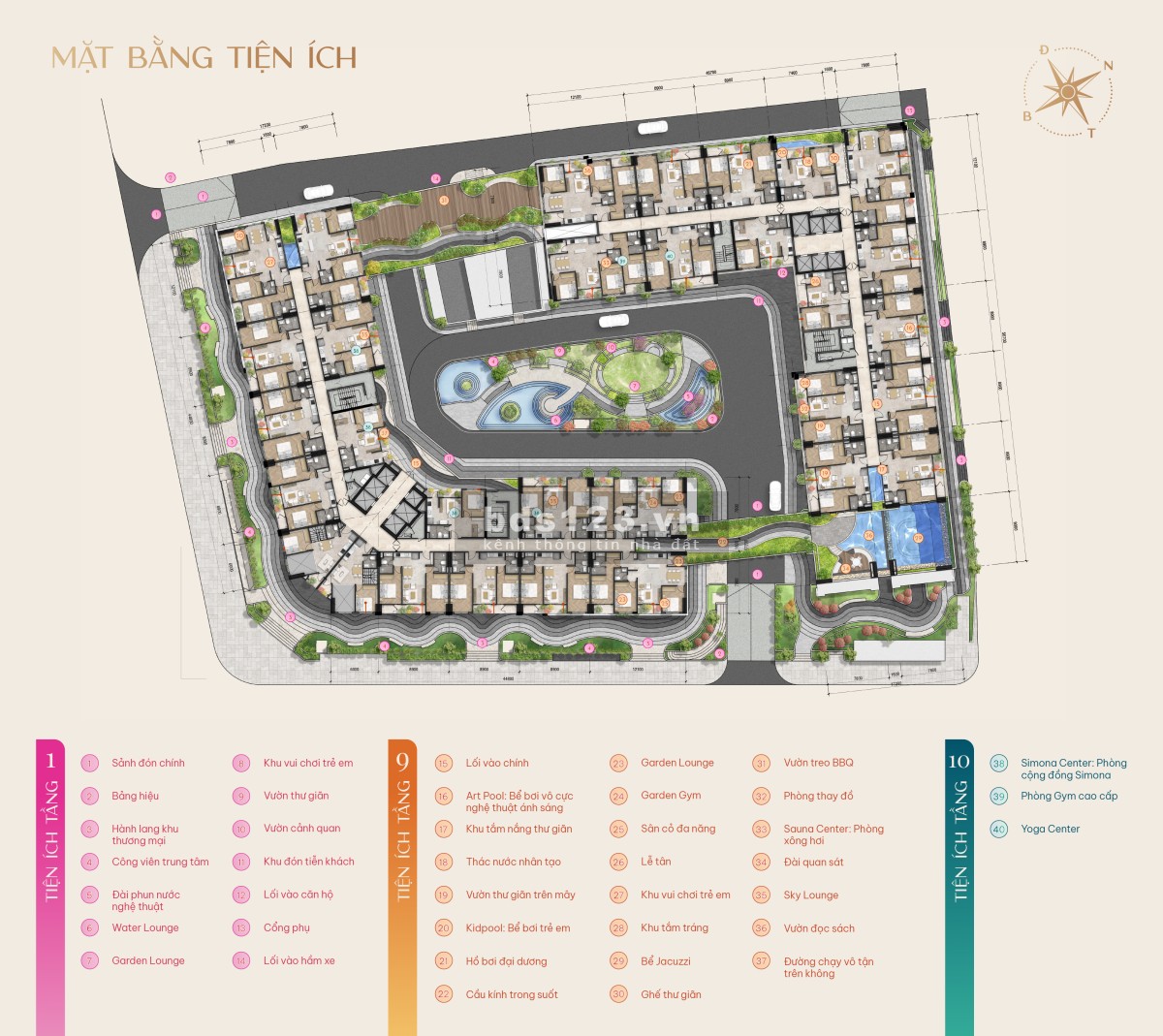 Simona Heights Quy Nhơn cách biển 200m , bàn giao ful nội thất, 3PN DT 87m2 chỉ còn 1 căn giá 3.3 tỷ