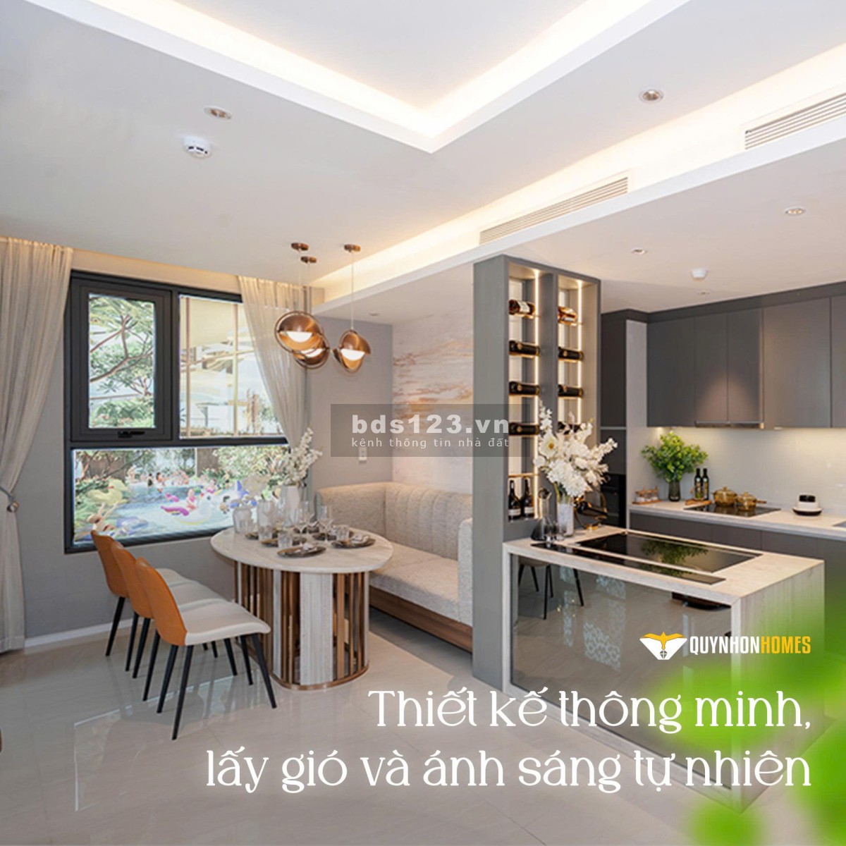 Simona Heights Quy Nhơn cách biển 200m , bàn giao ful nội thất, 3PN DT 87m2 chỉ còn 1 căn giá 3.3 tỷ