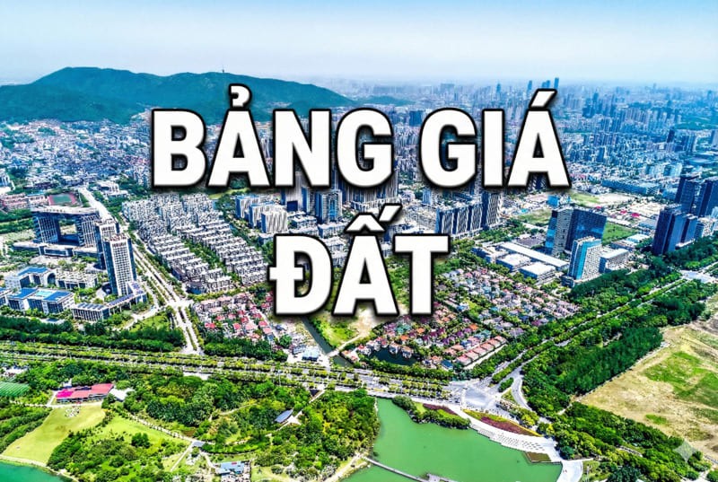 Tra cứu bảng giá đất