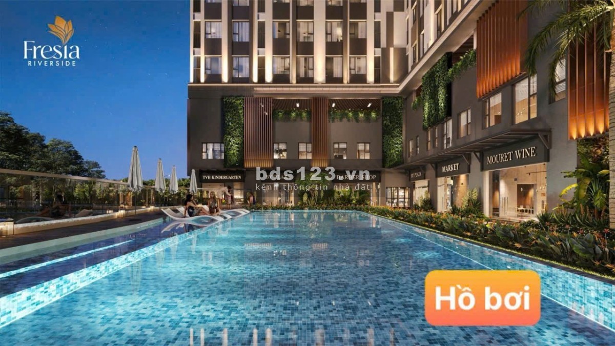 CHỈ CẦN 500TR CÓ NGAY CĂN HỘ FRESIA RIVERSIDE VIEW SÔNG DUY NHẤT…