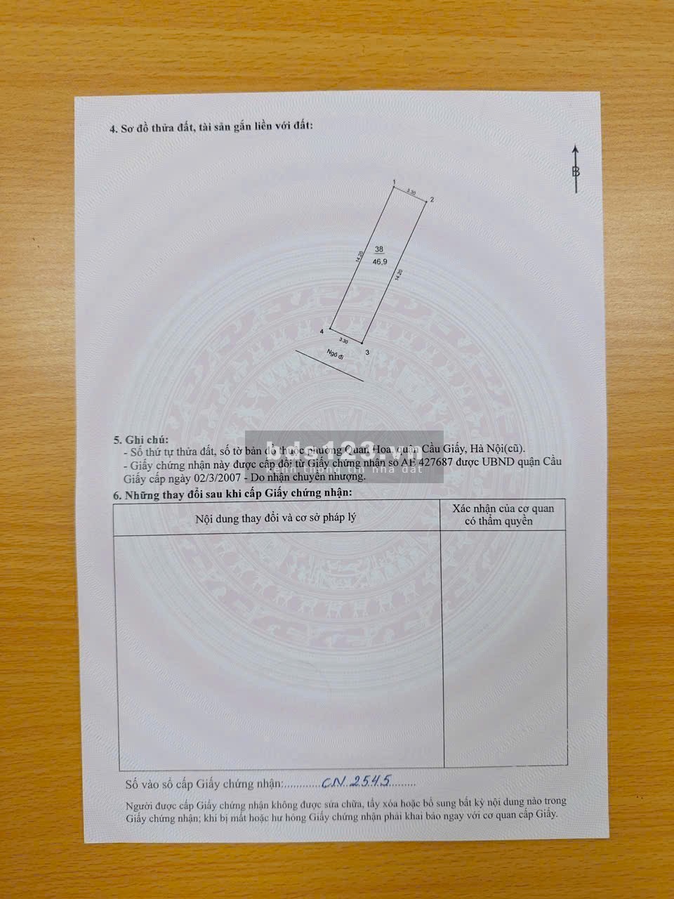 Bán nhà Quan Hoa – Cầu Giấy – 47m2 – lô góc – ngõ thông–…