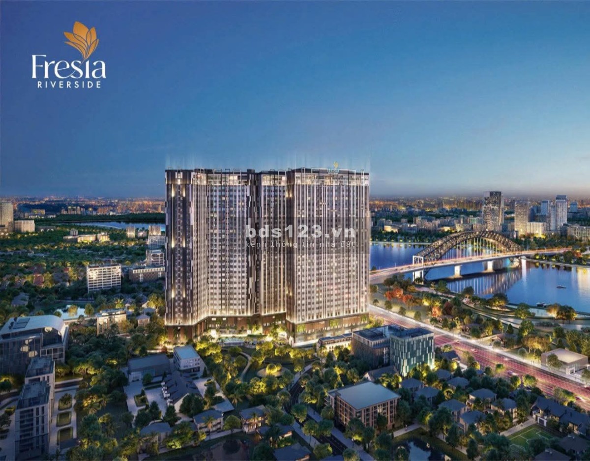 Chỉ cần 500tr có ngay căn hộ Fresia Riverside view sông duy nhất…