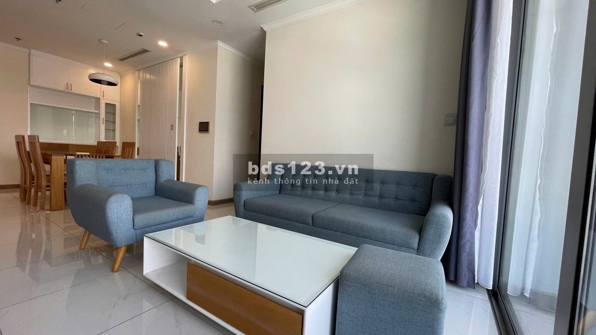 Cho thuê 3PN vinhomes central park full nội thất