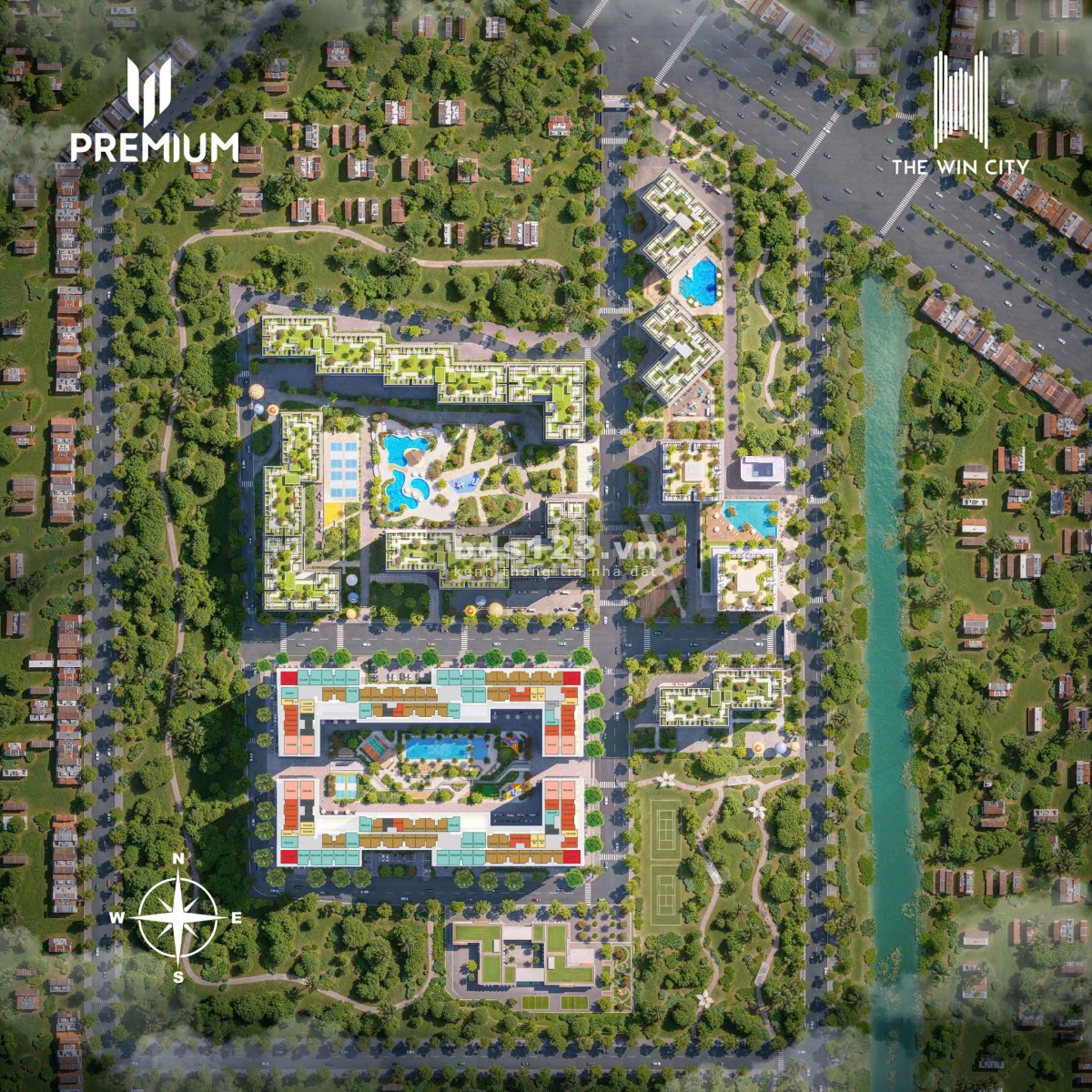 3 phòng ngủ 2WC – 2 tỷ 6 – Dự án The Win City