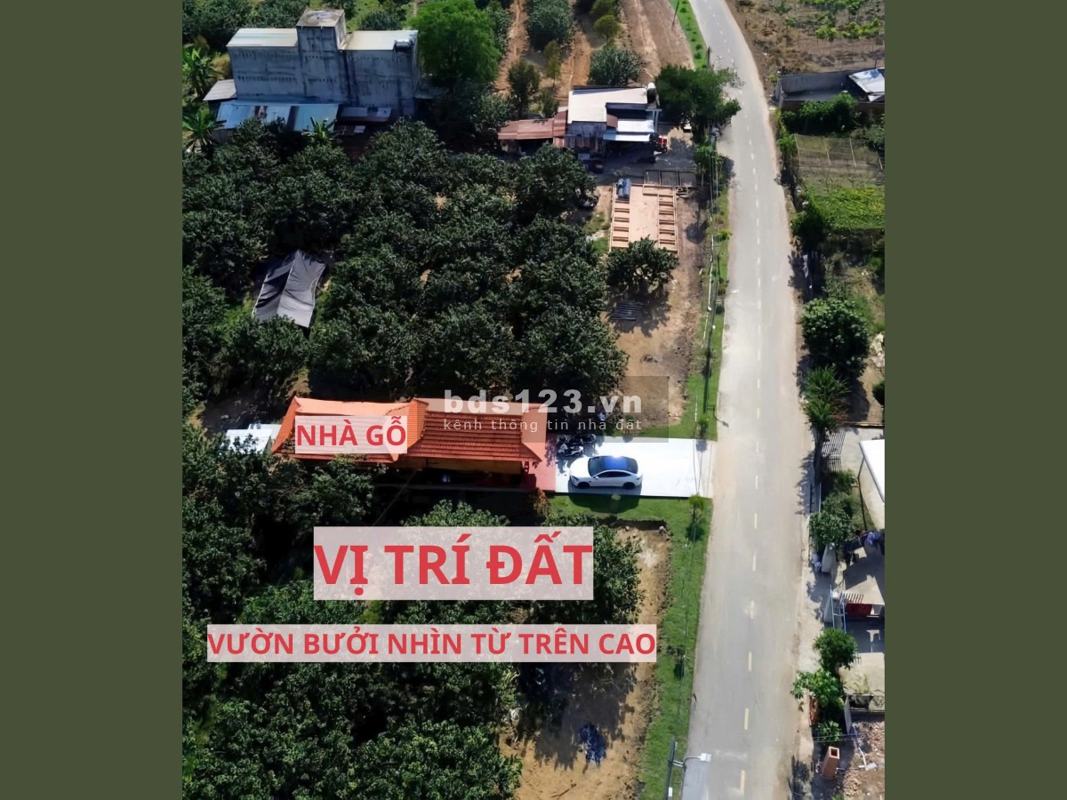 Đất vườn Bưởi, Bình Dương 263m² – Có thổ cư, giá 950tr