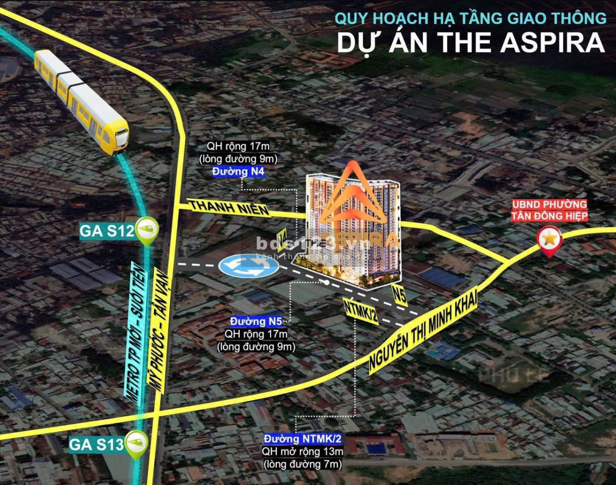 Căn Hộ The Aspira Dĩ An – Giá Tốt, Cận Metro Số 1, Phù Hợp…