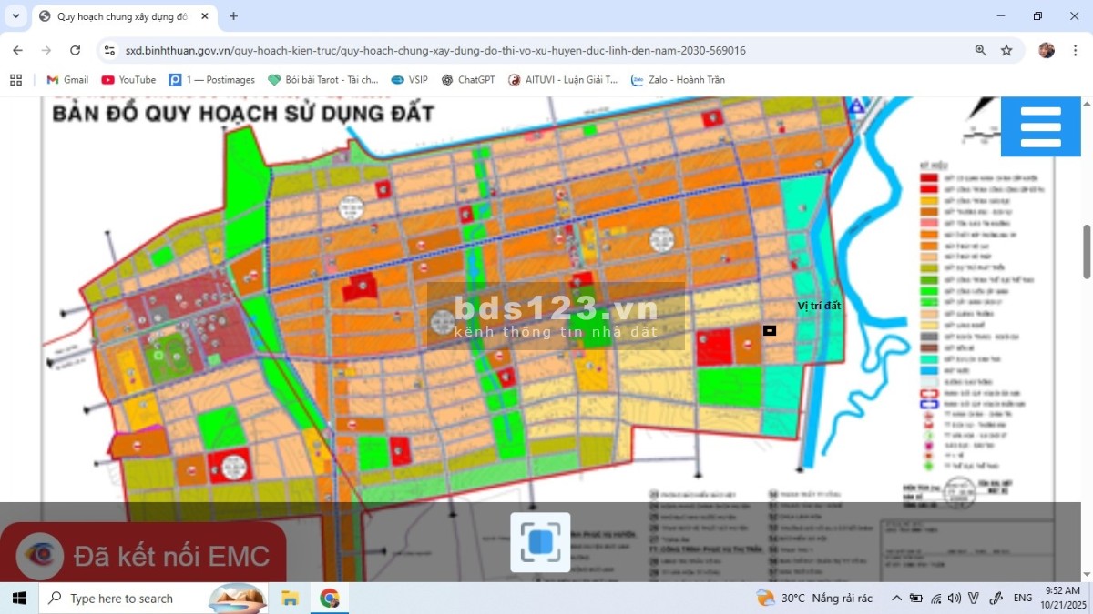 Cần bán Đất đường Nguyễn Tri Phương, Thị trấn Võ Xu, Diện tích 194m² 100 m2 ODT