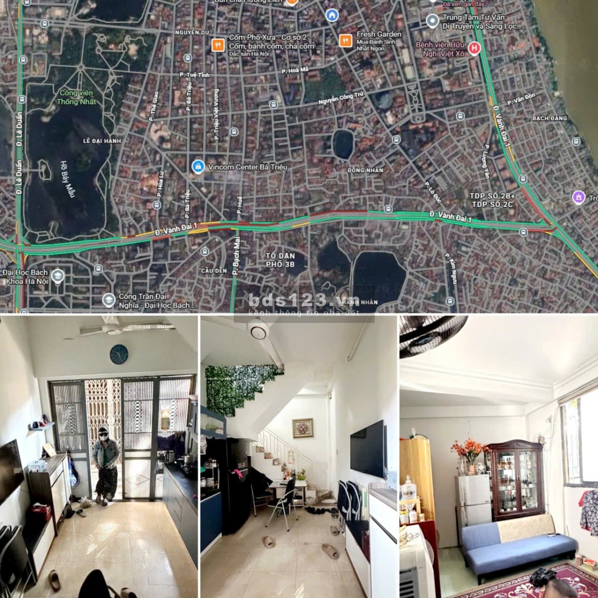 Bán nhà 5 tầng mặt đường vành đai 1 (để ở, giao dịch)…