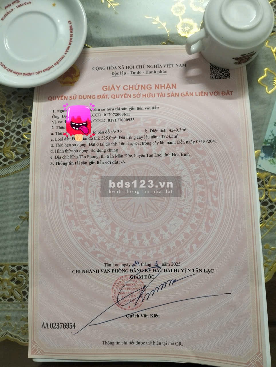 CẦN BÁN - ĐẤT THỊ TRẤN MẶT TIỀN RỘNG 100m - SỔ HỒNG GIAO…