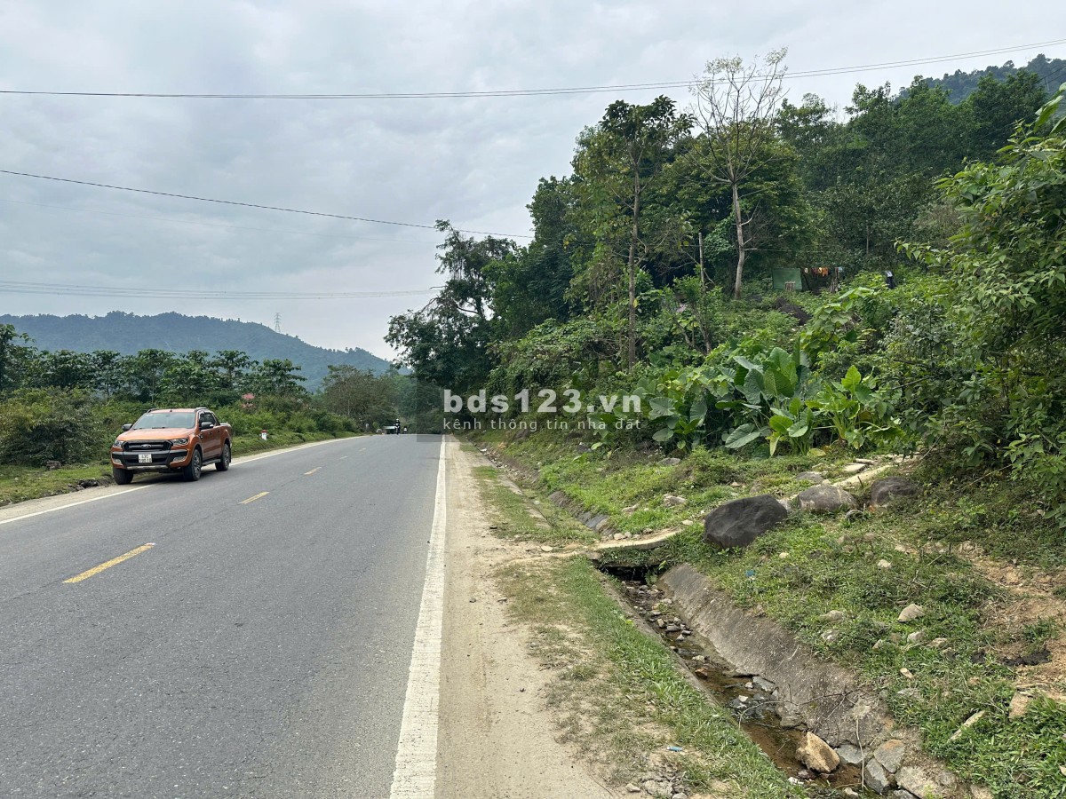 350 triệu - 232 mét đất mặt tiền Quốc lộ 14B - Nam Giang - Đà Nẵng