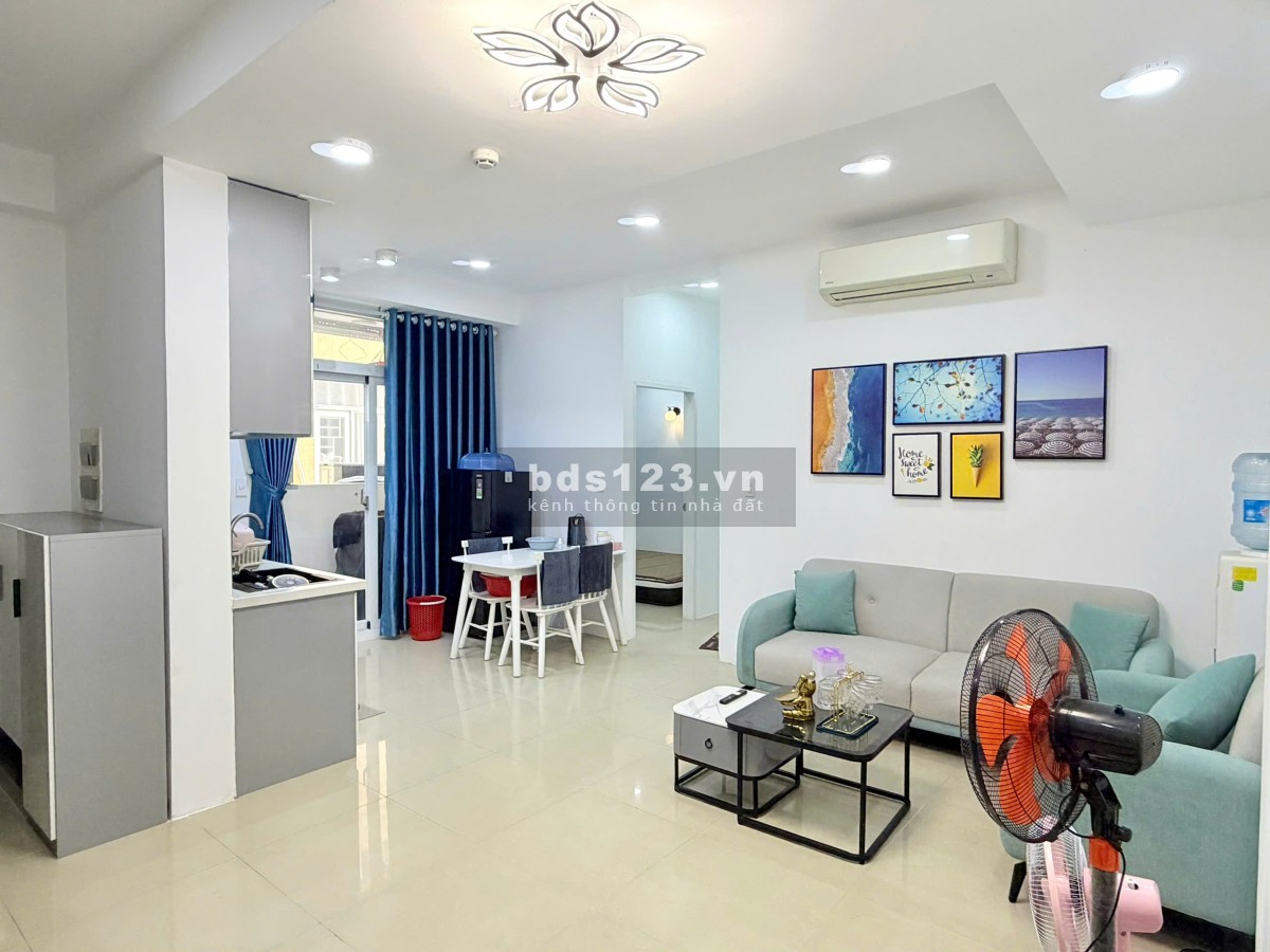 Căn hộ 75m2 Hoàng Kim Thế Gia sổ hồng sẵn, full nội thất, TT 950tr ở ngay