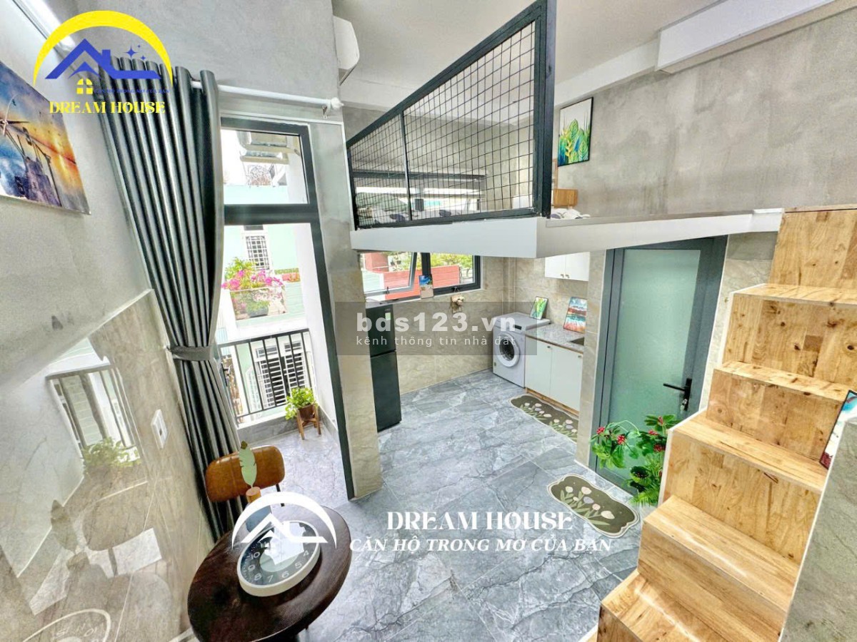 Phòng Duplex bancon siêu xinh đủ nội thất - 179 Lê Đình Thám Q.…