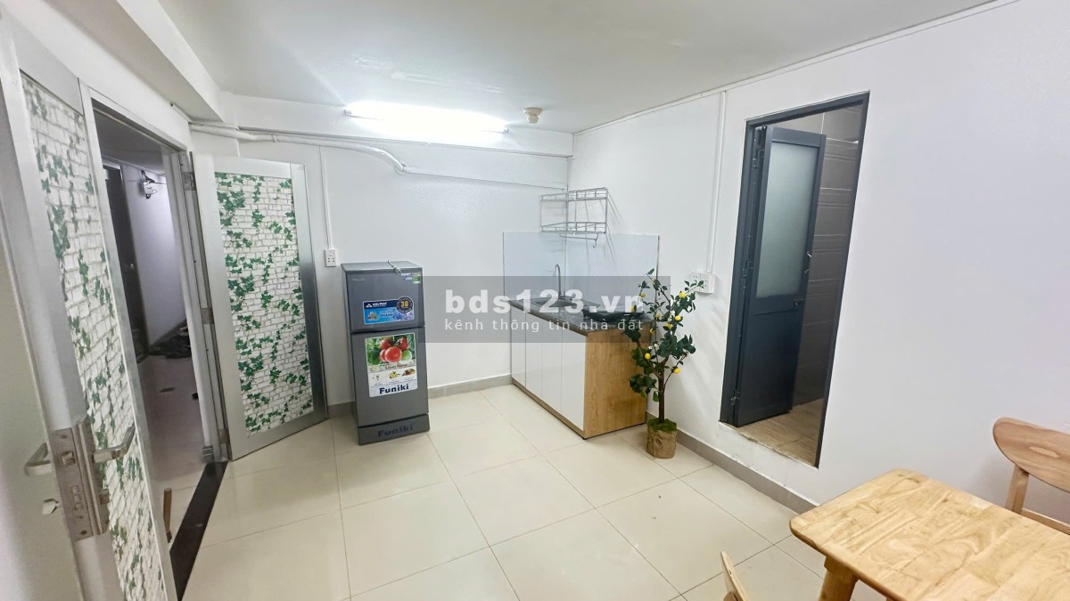 Phòng Căn hộ 1PN, PK 35m2 đủ nội thất - 224/20 Lý Thường…