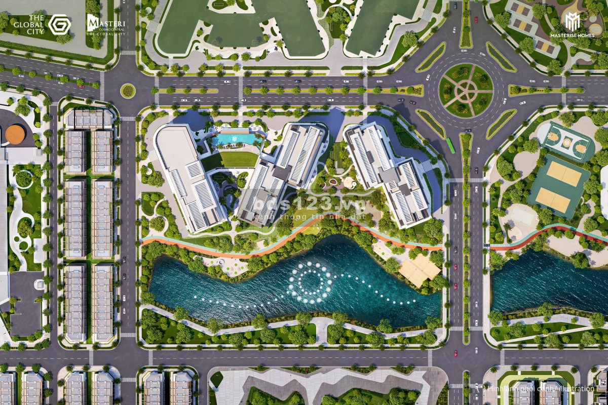 Căn Hộ 3 Phòng Ngủ 121, Hướng Đông Nam, View Kênh Đào Nhạc…