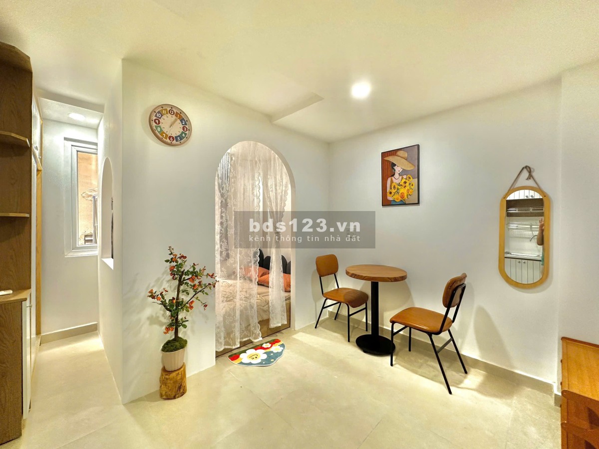 Phòng căn hộ 1 PN, PK siêu sang, Bancon riêng, 2/1 Đào Duy Từ…