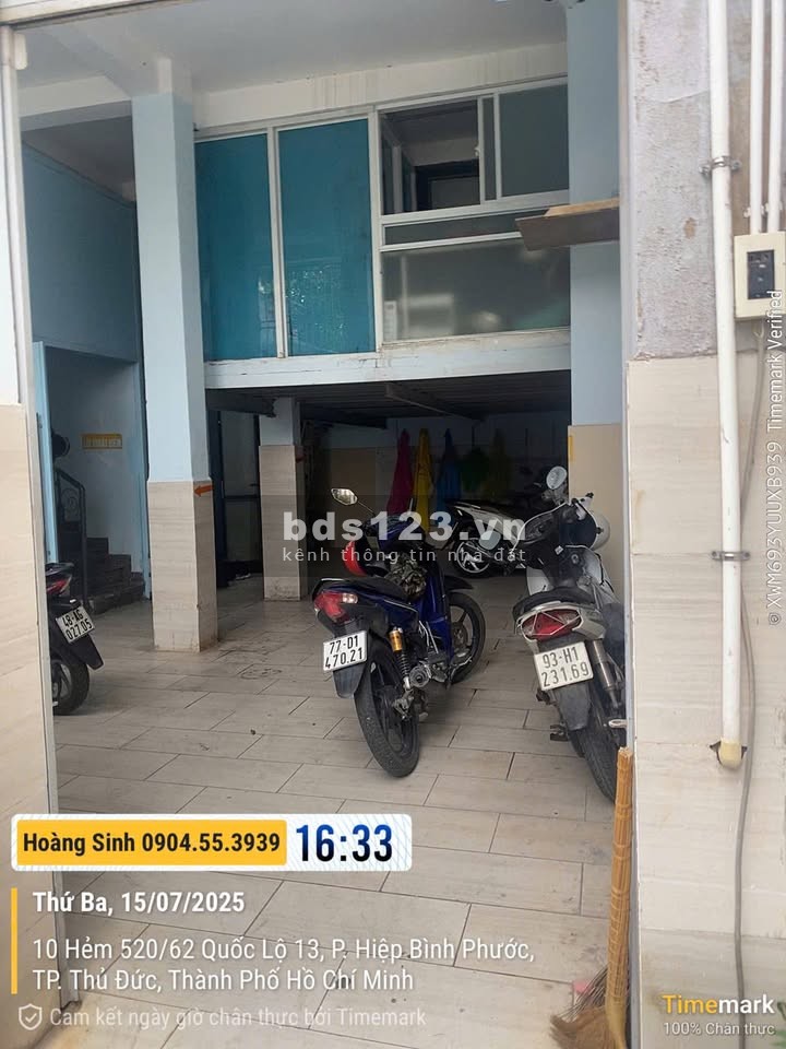 Phòng trọ 25m² có gác lửng, hẻm 520 QL13, Hiệp Bình Phước,…