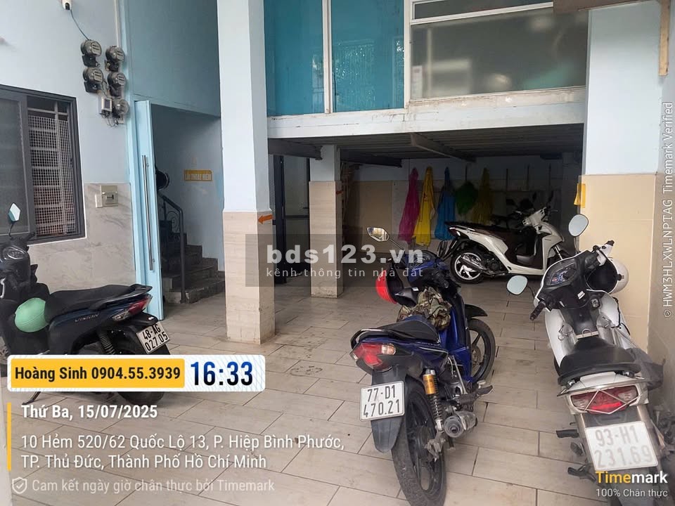 Phòng trọ 25m² có gác lửng, hẻm 520 QL13, Hiệp Bình Phước,…