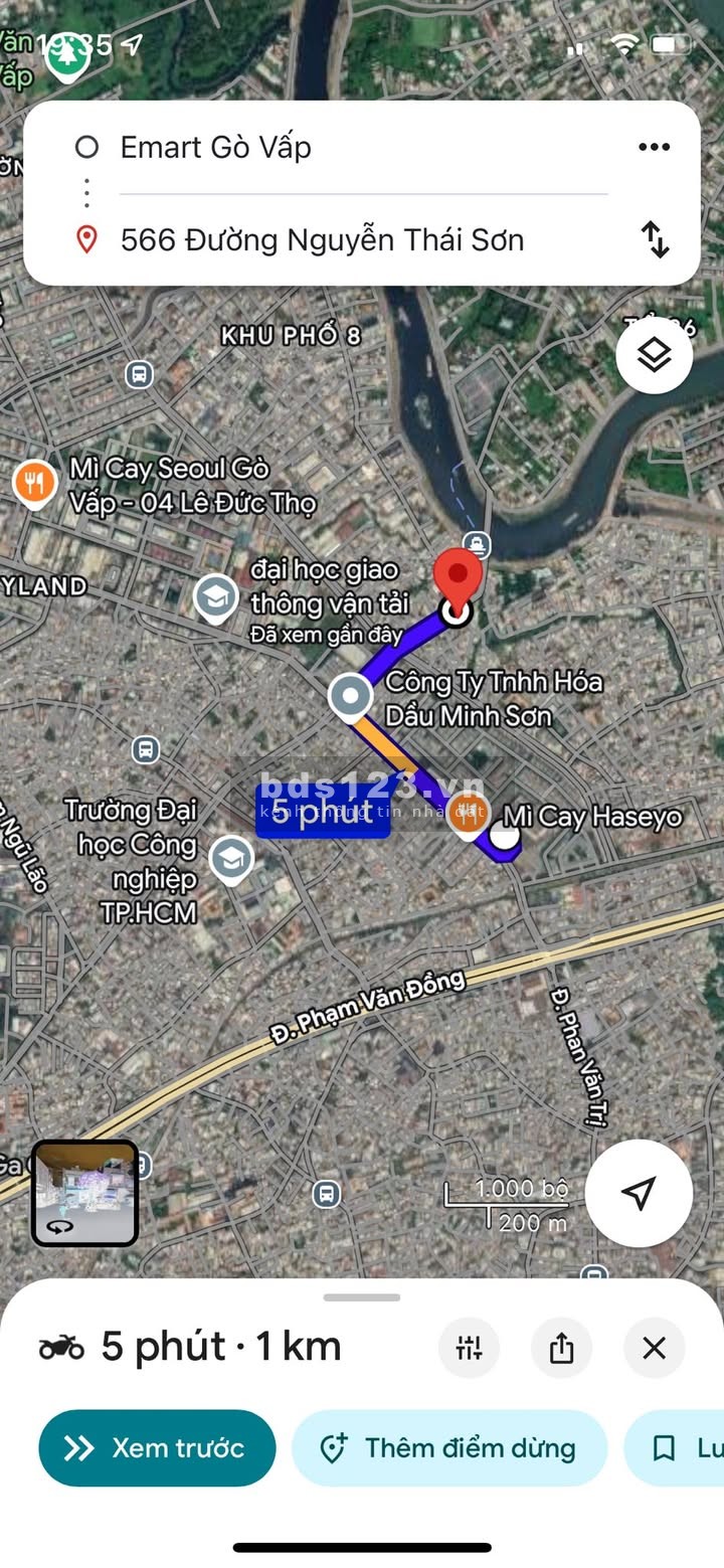 Phòng cho thuê 566 Nguyễn Thái Sơn, Gò Vấp - Giá 4 triệu