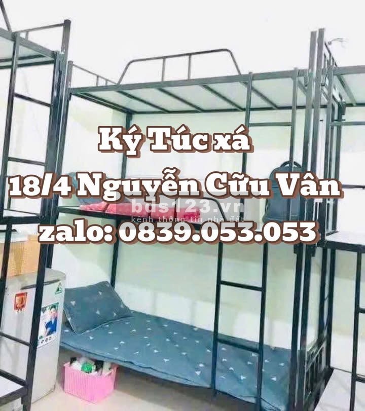 Cho thuê Ký túc xá đầy đủ tiện nghi tại 18/4 Nguyễn Cửu…