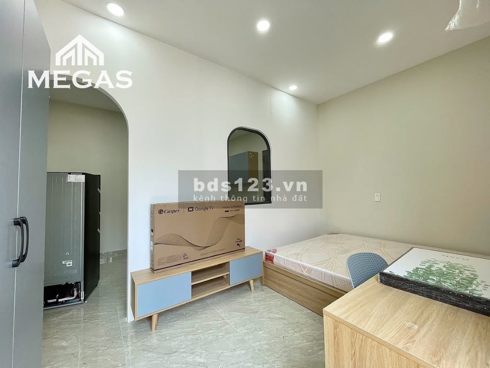 Căn hộ dịch vụ mới 100% full nội thất, gần ĐH Văn Lang CS3,…
