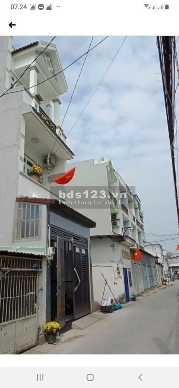 VTL6- BÁN NHÀ 4 x 12 ĐÚC 2 LẦU SÂN THƯỢNG KIÊN CỐ, HẺM 5m…