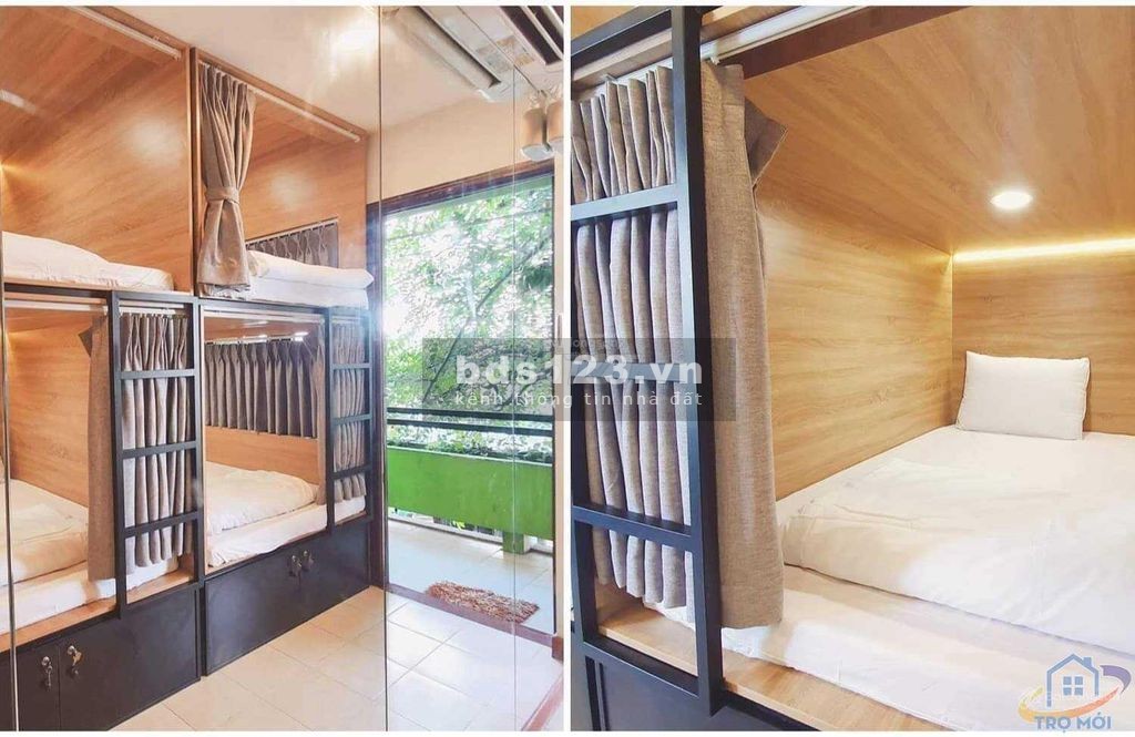 KTX nữ phòng ở ghép có ban công có nội thất, chỉ từ 1tr8…