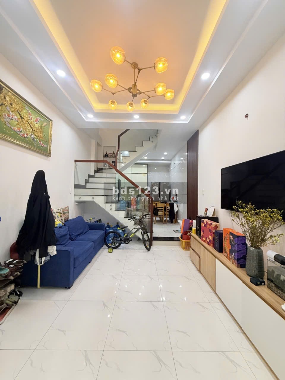 Nhà 3 tầng, ô tô đậu cửa, cạnh ACB bank Phan Huy Ích, 4.95 tỷ