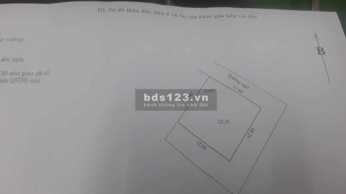 CHÍNH CHỦ BÁN LÔ ĐẤT 3 MẶT TIỀN DUY NHẤT – VỊ TRÍ ĐẸP TẠI LƯƠNG SƠN