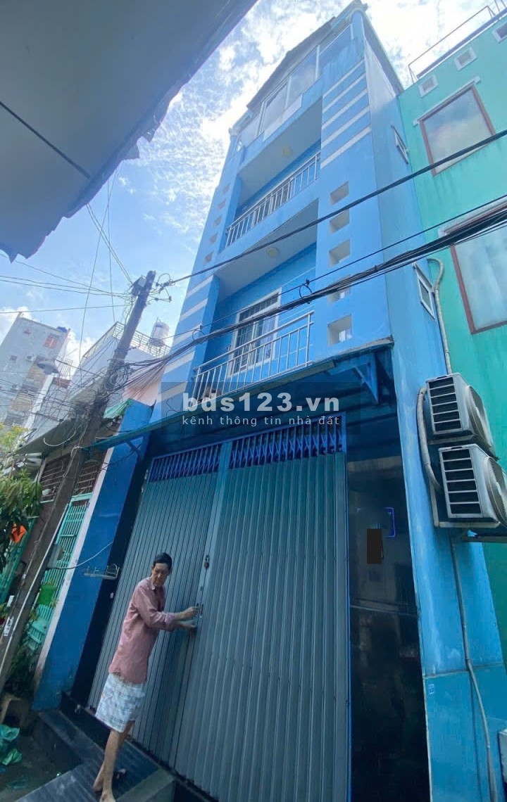 Nhà 4 tầng hẻm thông thoáng, cạnh GO Trường Chinh, 4.55 tỷ