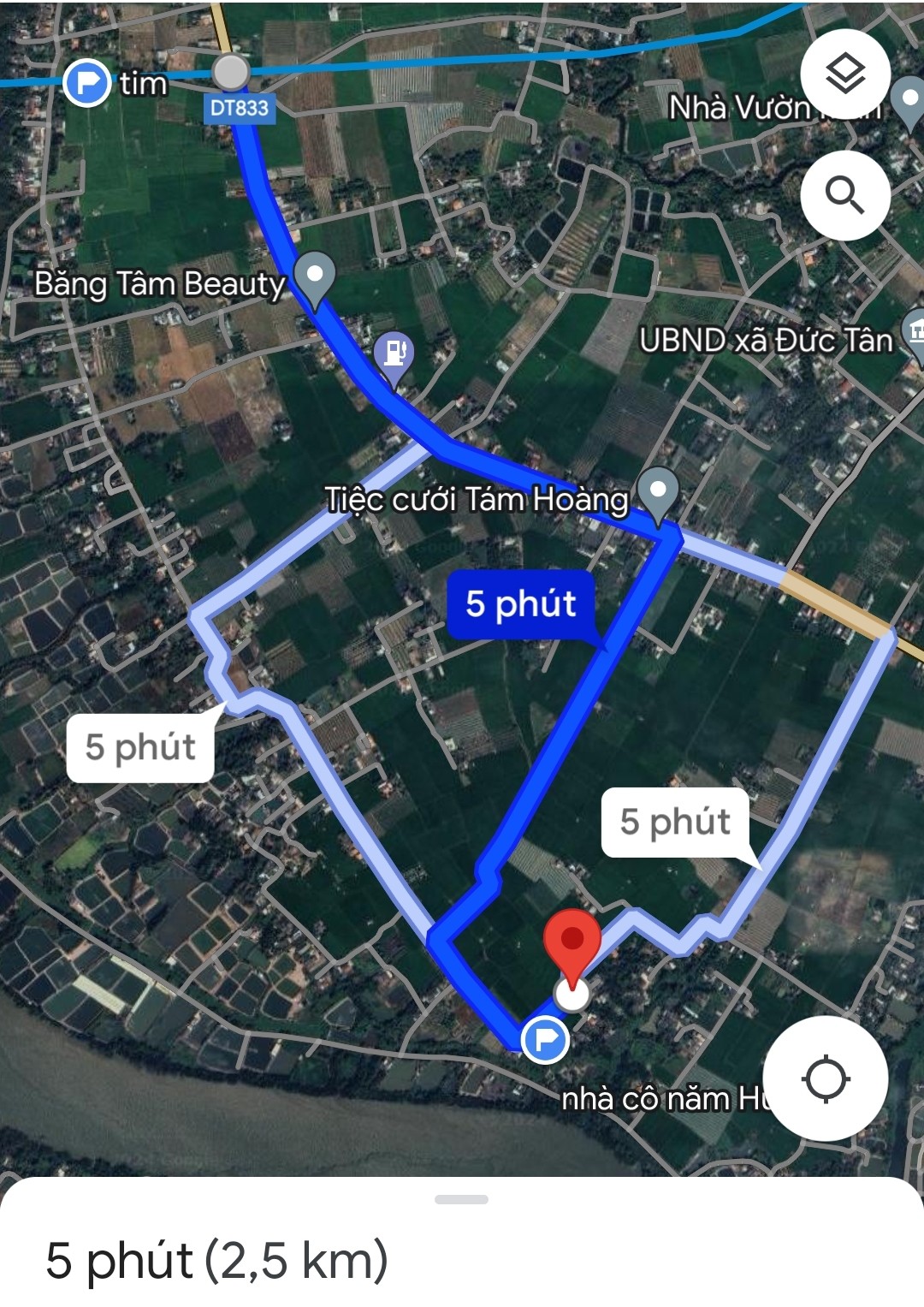 Bán gấp lô đất lúa hai mặt tiền hạ giá 570 triệu.công