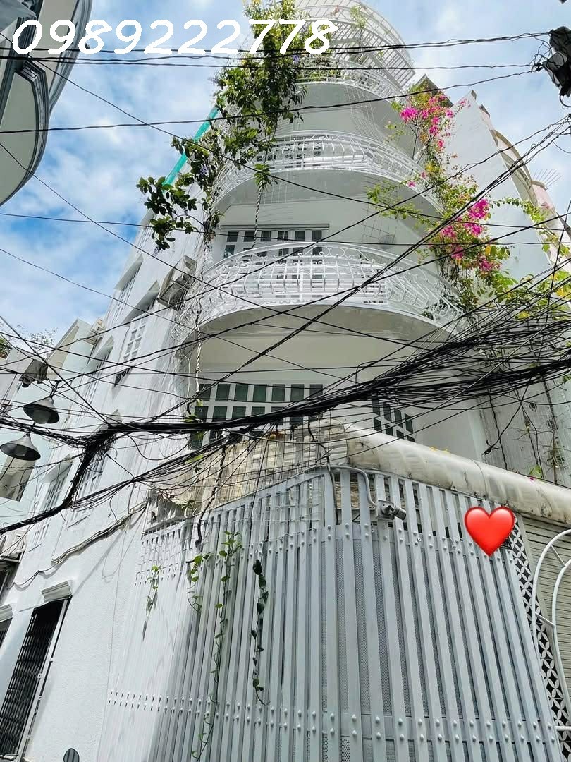 Lê Văn Sỹ P12 - 3.6x10, 5 Tầng, 6PN 7WC Xe Hơi Tới Nhà 2 Sân…