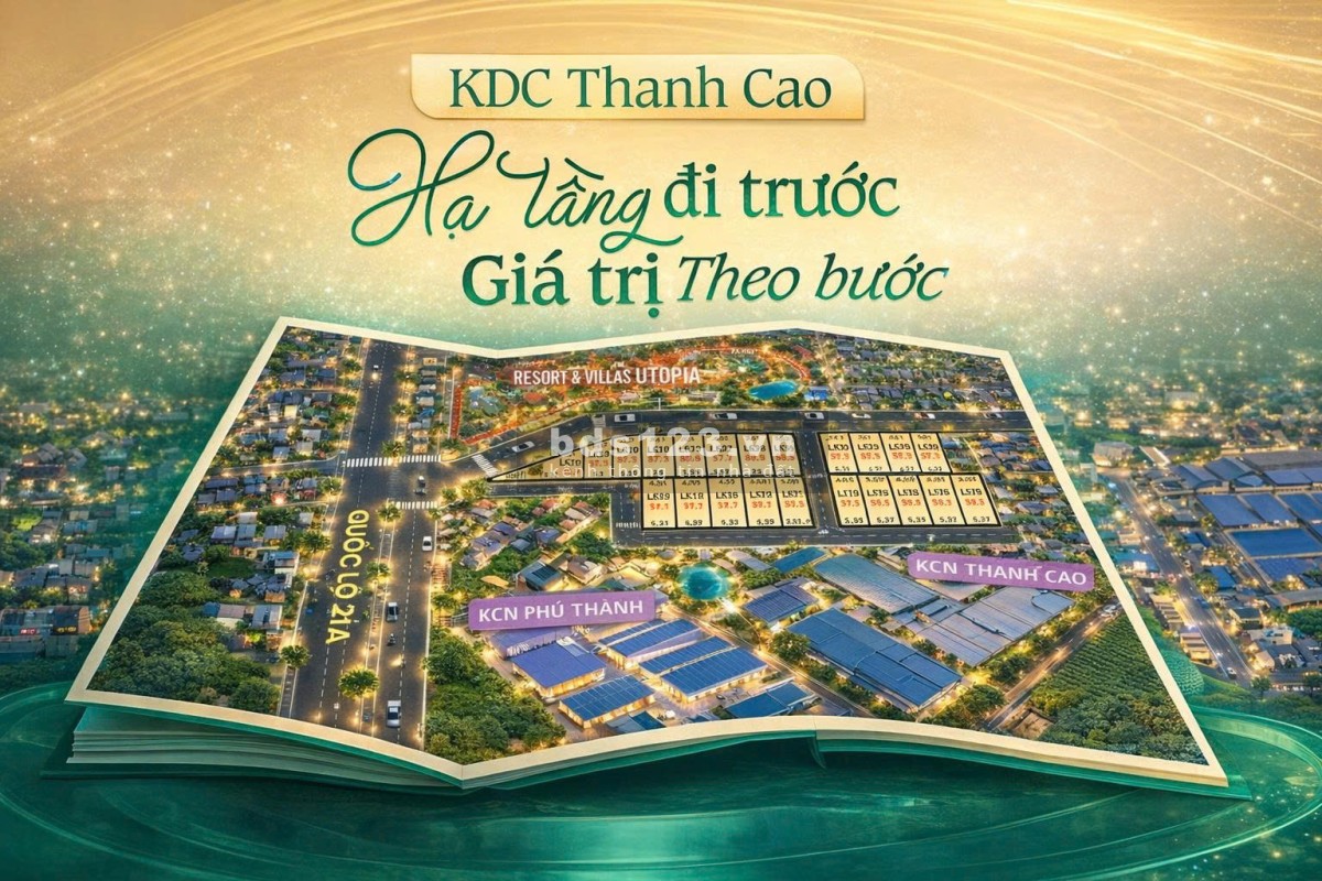  Chỉ hơn 300 triệu – sở hữu ngay lô đất sổ đỏ, sát Hà…