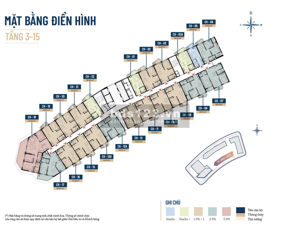 Căn 2PN2 MeyPearl Harmony 66m² – Ban công thoáng, vị trí đẹp,…