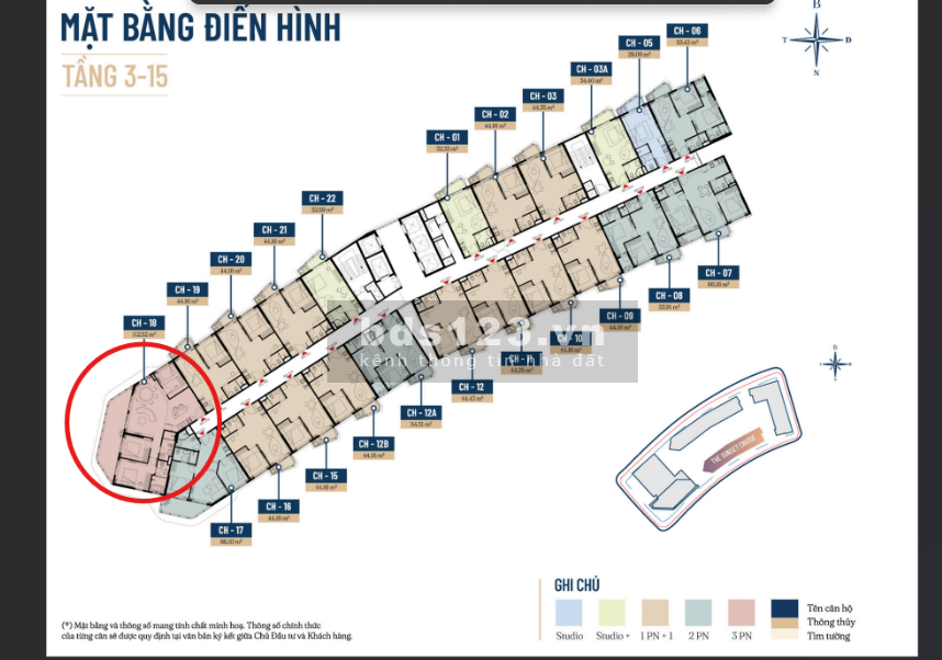 Căn hộ 3PN MeyPearl Harmony Phú Quốc – Hướng nội khu thoáng…