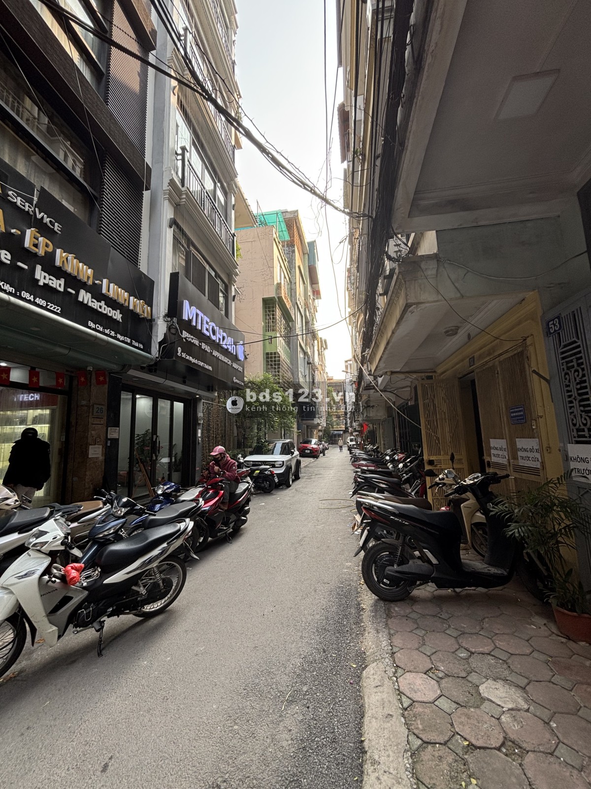 Bán nhà Thái Hà 41m2 4 tầng mặt tiền 4,1m