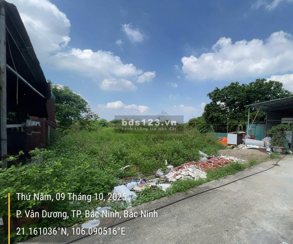 Ngân hàng phát mại 92m² đất P. Vân Dương – TP. Bắc Ninh