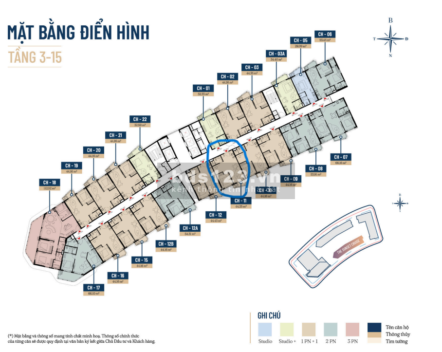 Căn hộ Meypearl Harmony Phú Quốc 1 ngủ+1, view ngoại khu hướng…