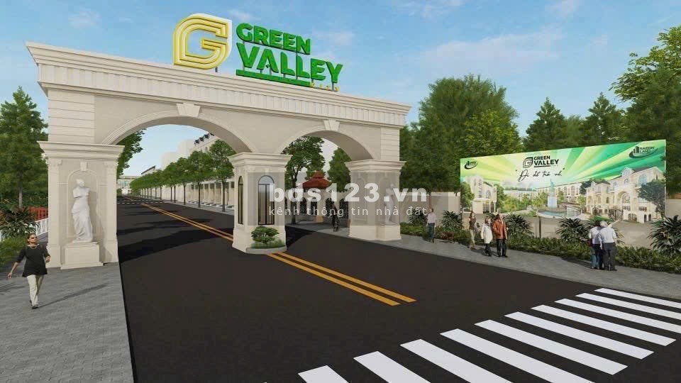 Biệt thự, nhà phố dự án Green Valley City, Khu 