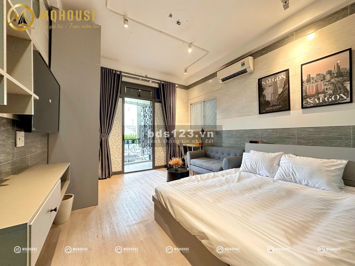 Phòng đẹp Tân Phú - Full nội thất - bếp ở ban công
