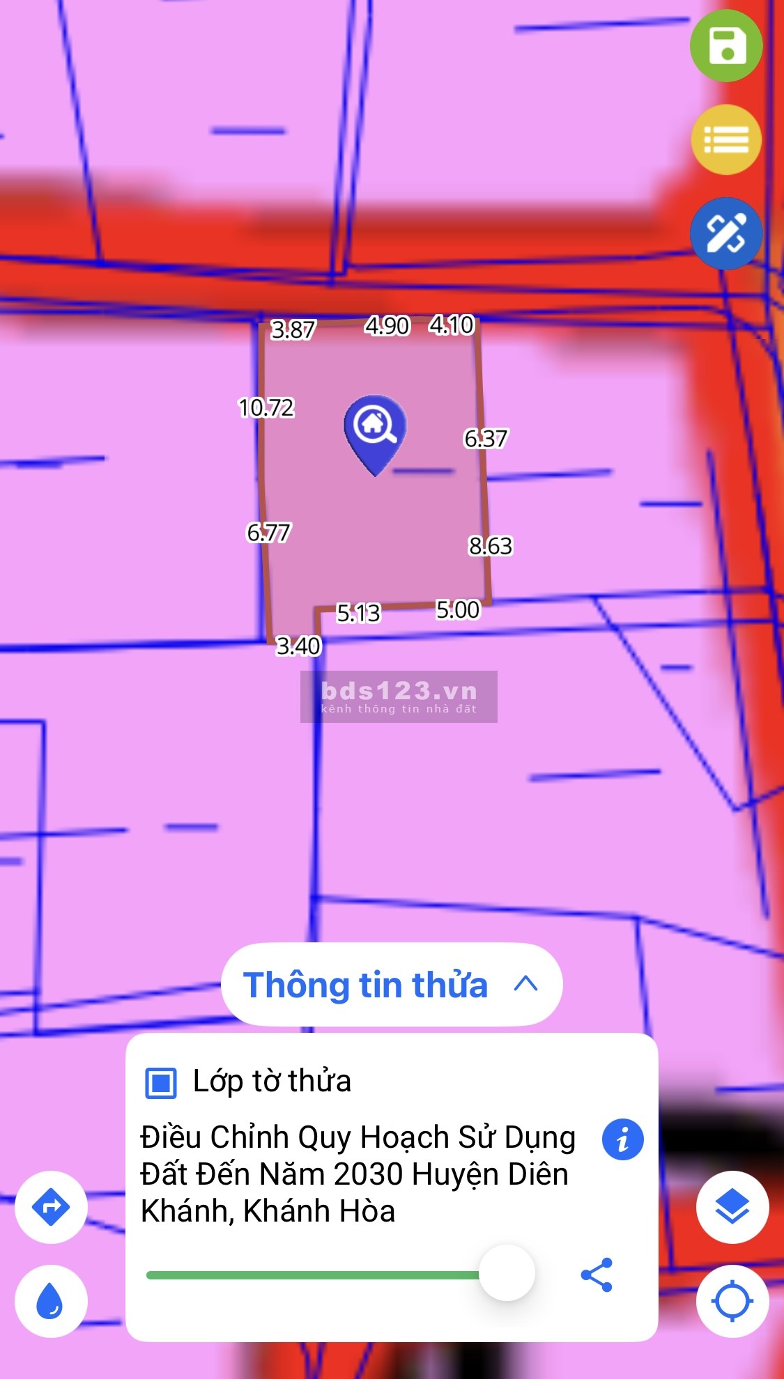 Bán đất Đường Vườn Ông Vinh, xã Diên Điền, Diên Khánh,…