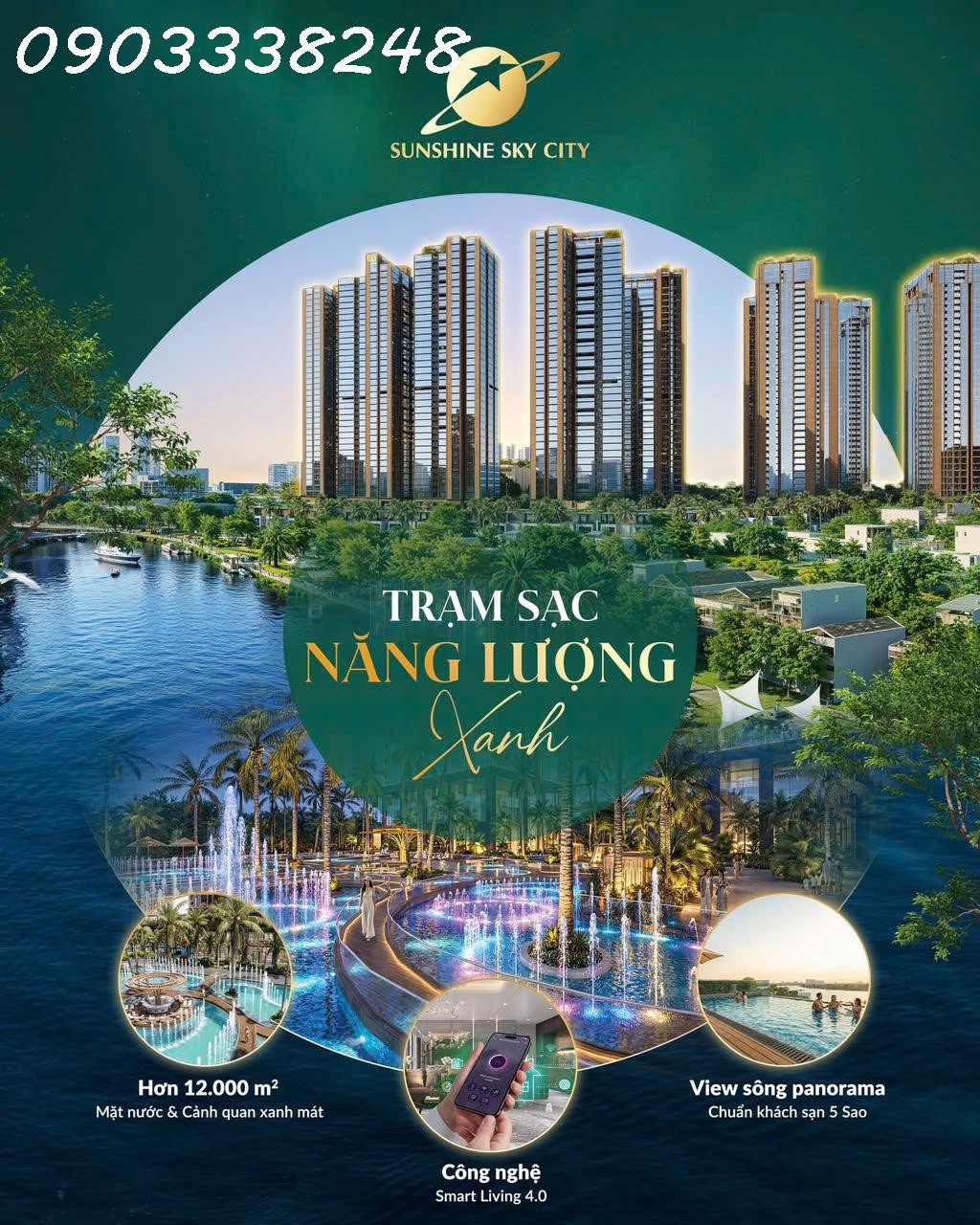 Tòa V8, V9 Sunshine Sky City chính thức nhận giữ chỗ giá từ 98…