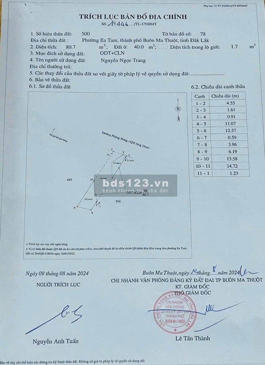 Nhà riêng tại 15B Phùng Hưng. P EaKao (P. EaTam Củ). Tỉnh Đắk Lắk (Gần Chợ - Đại Học Tây Nguyên)