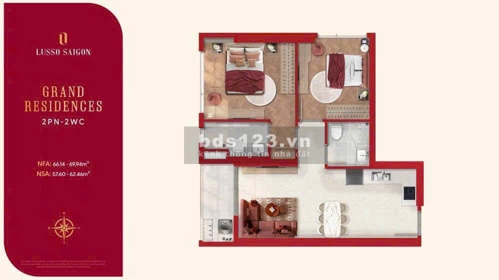 Đón sóng Quốc Lộ 13 mở rộng-Sỡ hữu căn hộ chuẩn cao…