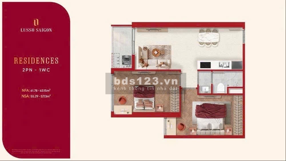 Đón sóng Quốc Lộ 13 mở rộng-Sỡ hữu căn hộ chuẩn cao…