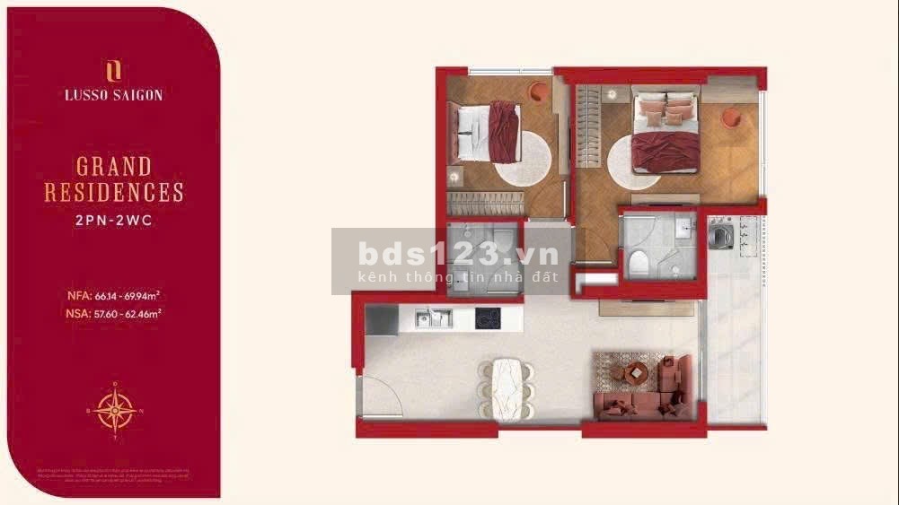 Đón sóng Quốc Lộ 13 mở rộng-Sỡ hữu căn hộ chuẩn cao…