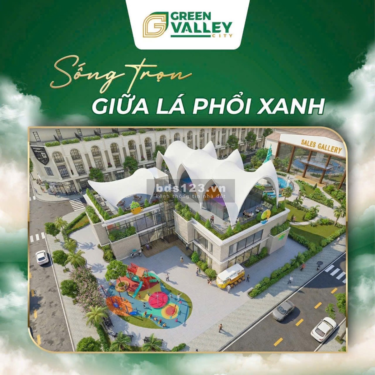 Dự án Green Valley City toạ lạc tại Đông Bắc TP HCM. Khu đô…