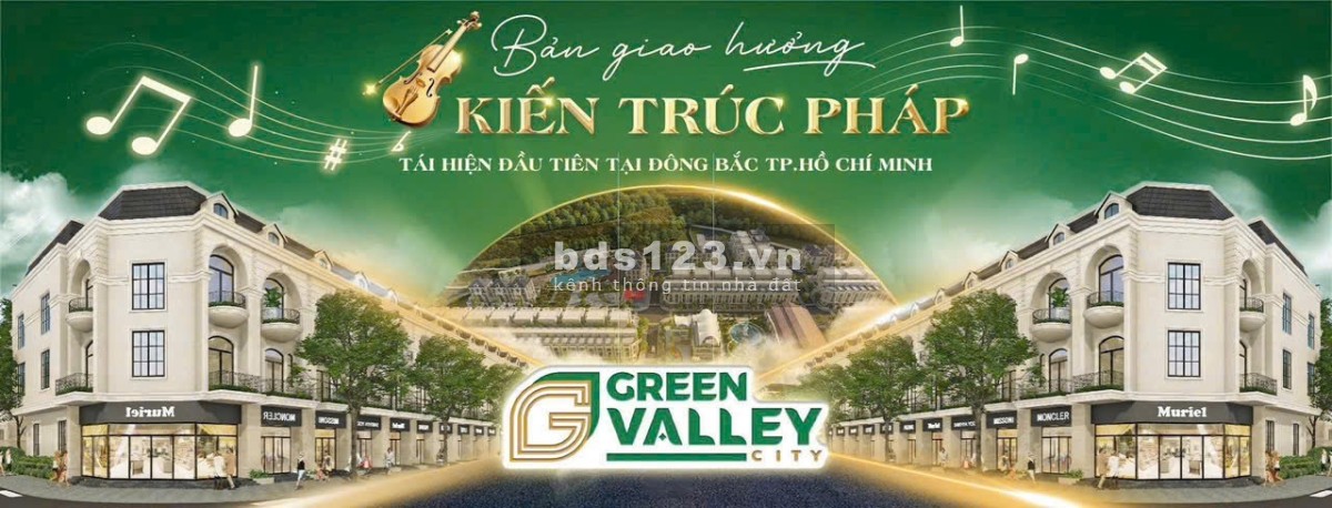 Dự án Green Valley City toạ lạc tại Đông Bắc TP HCM. Khu đô…