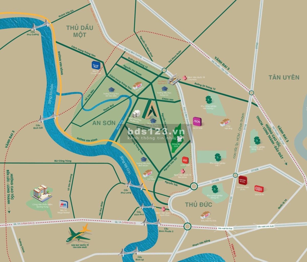 Không cần tài chính lớn vẫn mua được nhà Thuận An TT 9…