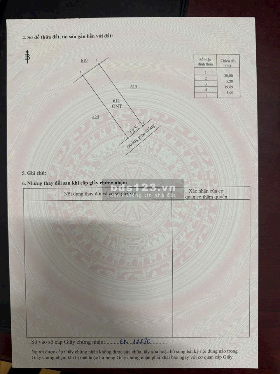 Đất nền Ấp 8 An Phước Long Thành Đồng Nai