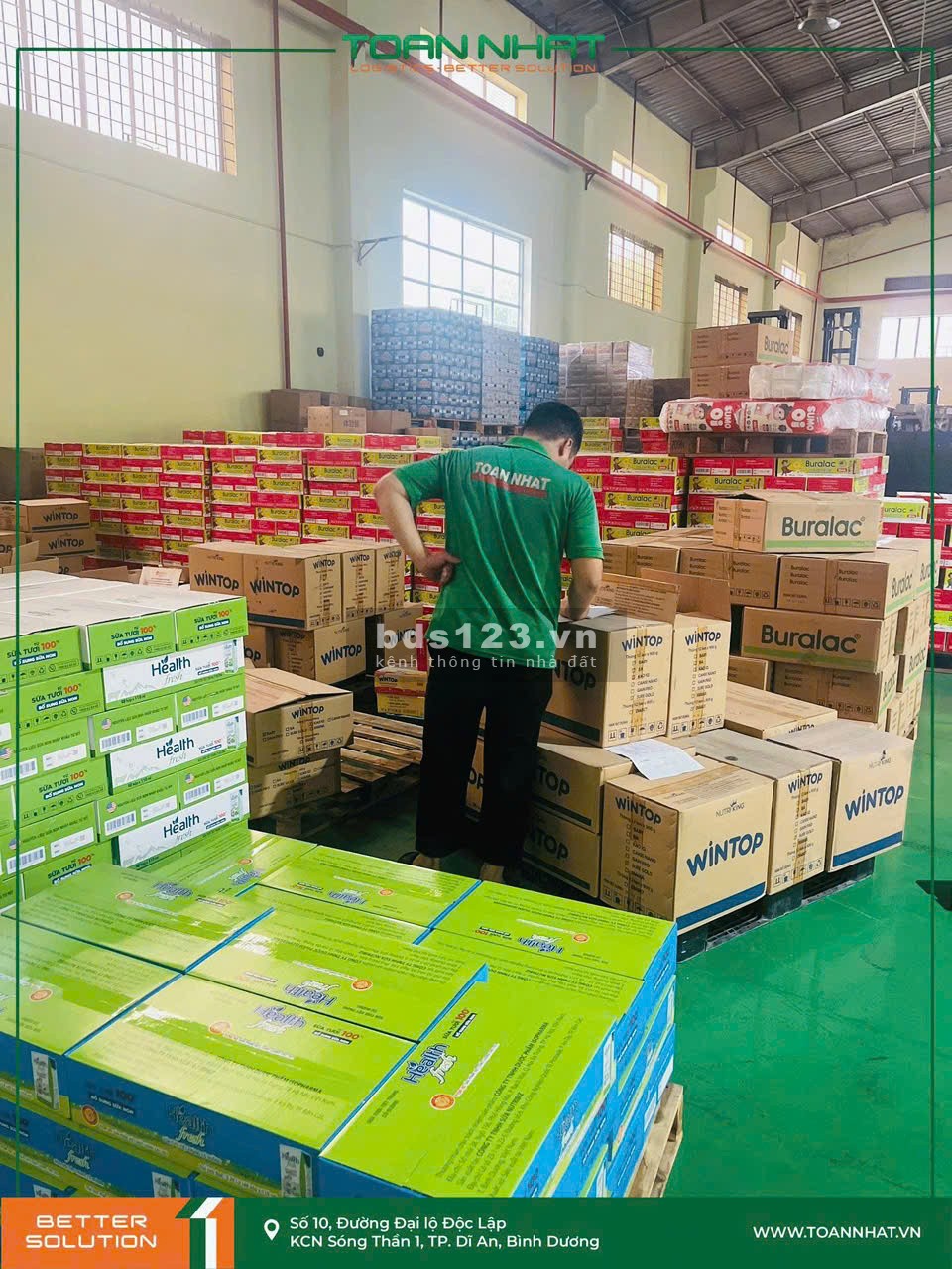 CHO THUÊ KHO LINH HOẠT–KHÔNG GIỚI HẠN DIỆN TÍCH NGAY KCN SÓNG…